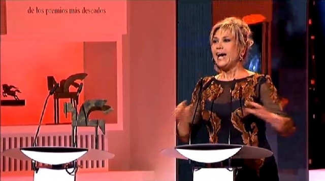 Julia Otero recoge el Premio Ondas 2013 