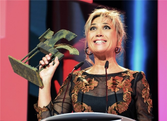 Julia Otero recoge el Premio Ondas 2013