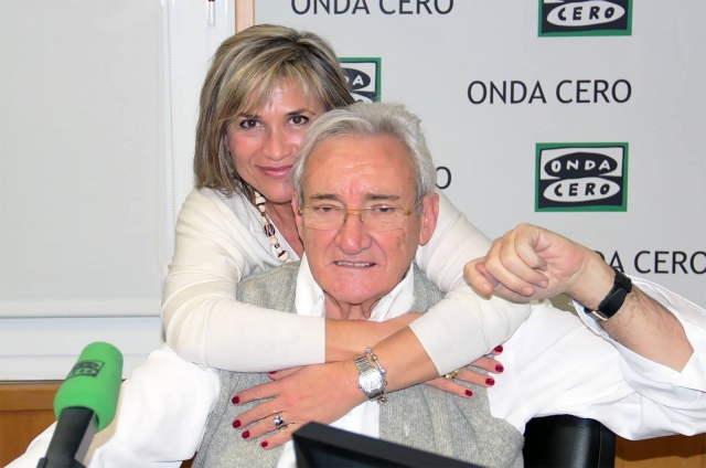 Julia Otero con Luis del Olmo