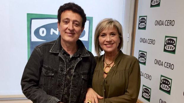 Julia Otero con Manolo García
